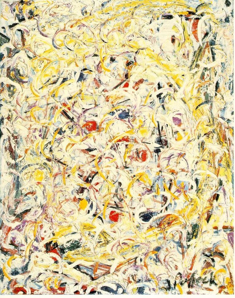 Jackson Pollock, Shimmering Substance, 1946. The Museum of Modern Art, New York