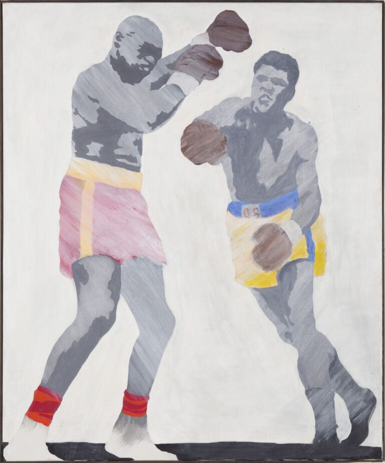 Konrad Lueg, Cassius Clay, 1964. Courtesy Spazio -1, Collezione Giancarlo e Danna Olgiati, Lugano