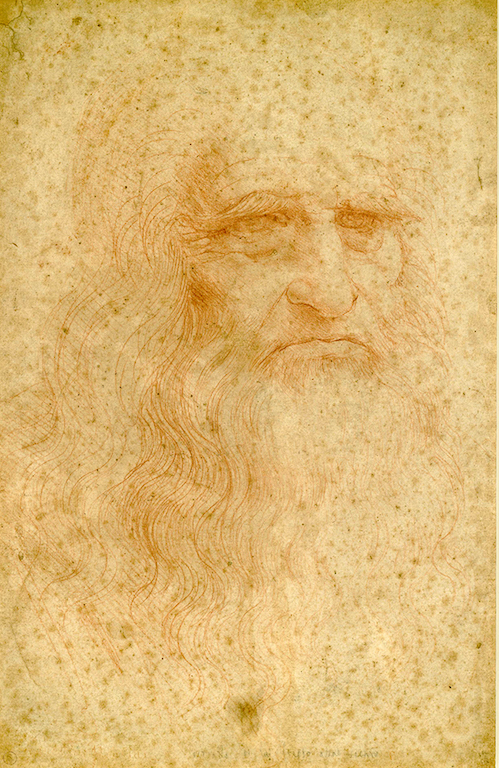 Leonardo da Vinci Autoritratto inv. 15571 B. 229