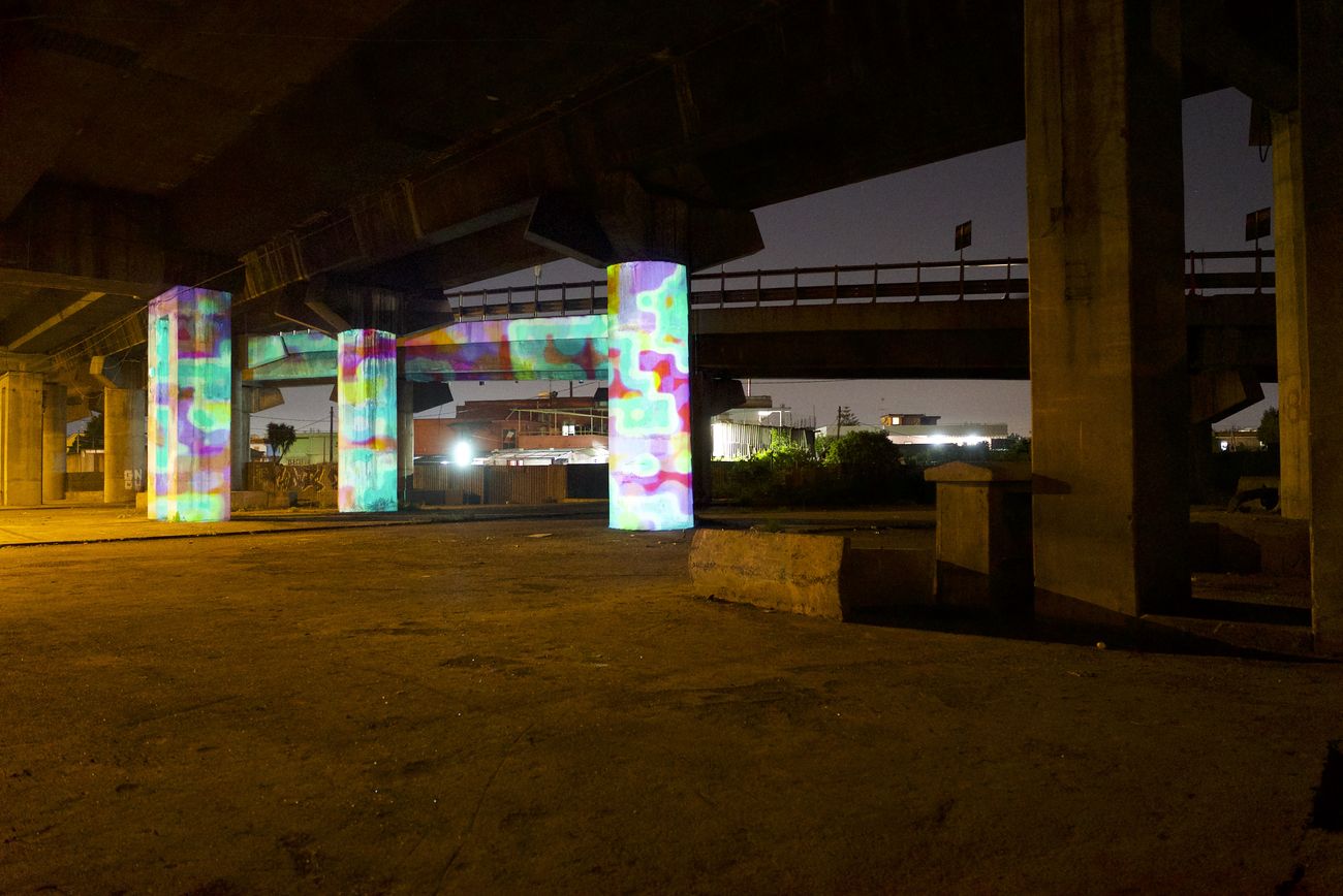 Lighting flowers, Franz Cerami, Napoli, 2018