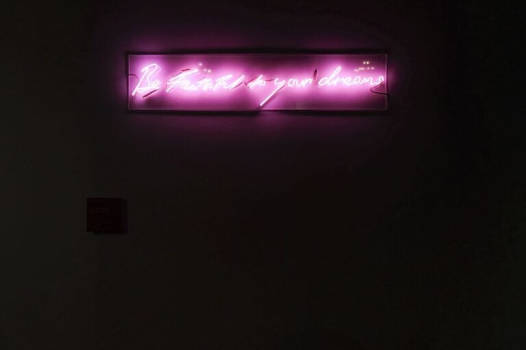 London Shadow. Tracey Emin. Courtesy Gallerie d’Italia, photo Mario Laporta/KONTROLAB