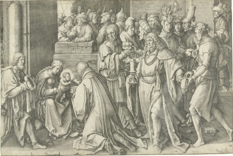 Lucas van Leyden Adoration of the Magi 1513. Amsterdam Rijksmuseum