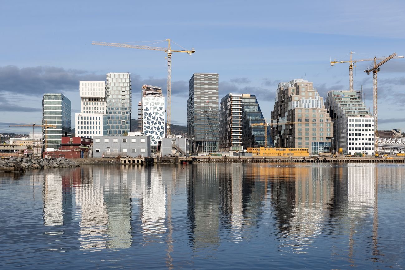 MVRDV, Bjǿrvika Barcode, Oslo. Photo © MVRDV – Jiri Havran