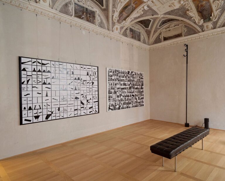 Matteo Orlandi. Passerelle volanti. Installation view at Palazzo Grillo, Genova 2018. Photo Anna Positano Opfot.com