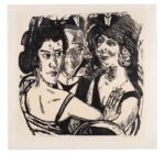 Max Beckmann, Ritratto di gruppo all'Edenbar, 1923. Collezione privata © 2018, ProLitteris, Zurich