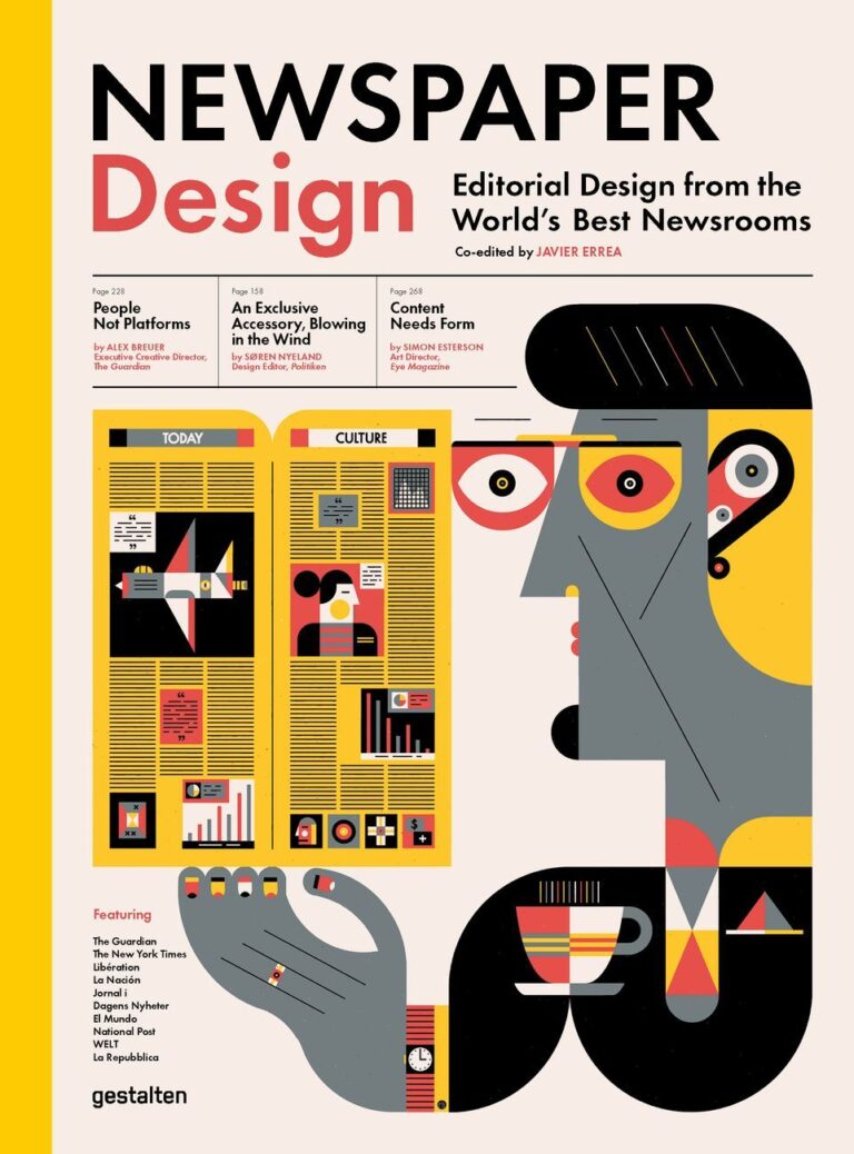 Newspaper Design (Gestalten, Berlino 2018). Cover