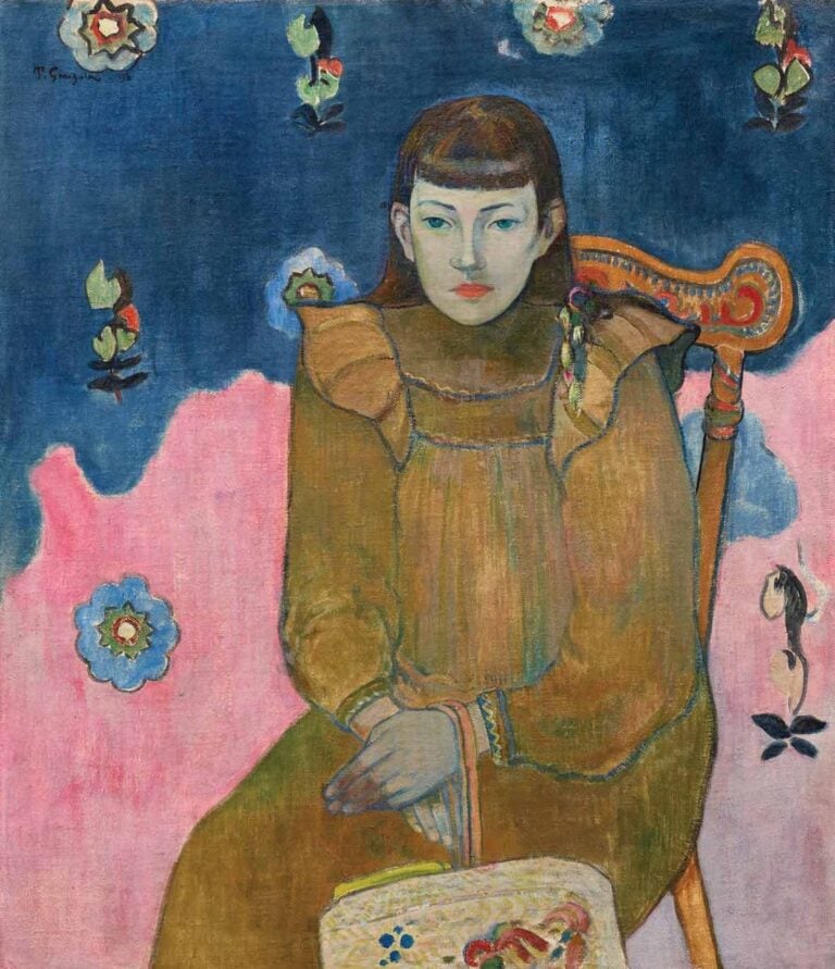 Paul Gauguin, Ritratto di giovane donna, Vaïte (Jeanne) Goupil, 1896. Ordrupgaard, Copenhagen. Courtesy Palazzo Zabarella