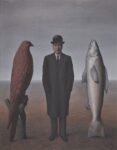 René Magritte, La présence d'esprit, 1960. Essen, Museum Folkwang, deposito permanente da collezione privata © 2018 Prolitteris, Zurich