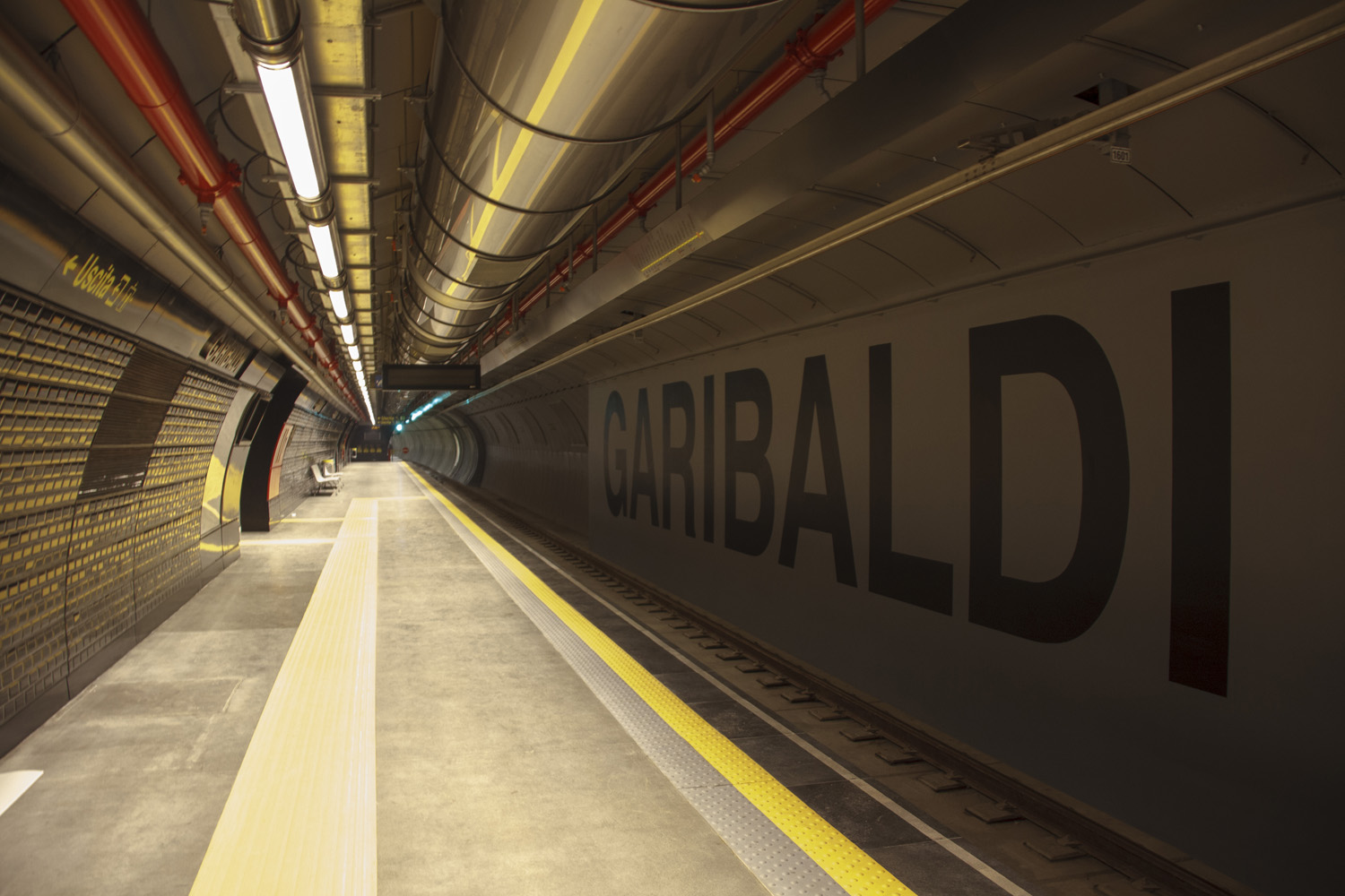 Stazione Garibaldi. foto ANM SpA