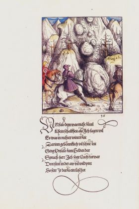 Stephan Füssel – Theuerdank (Taschen, Colonia 2018). Hans Burgkmair, Theuerdank, ed. 1517