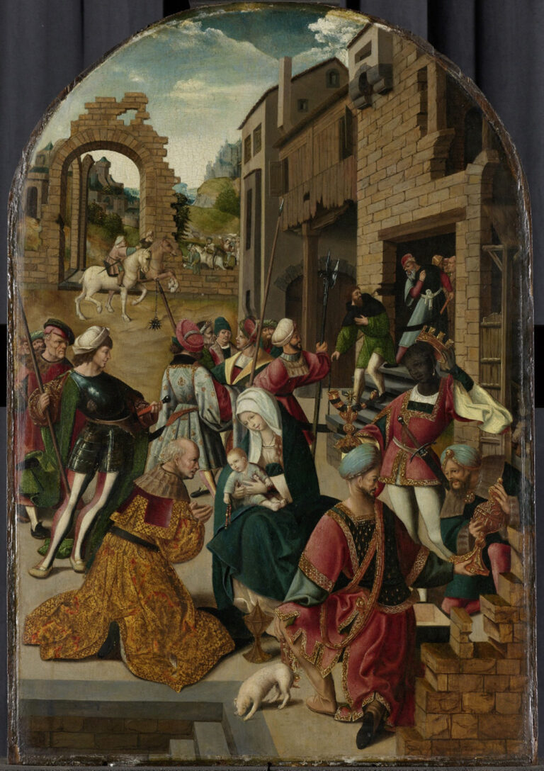 Studio of Jacob Cornelisz van Oostsanen Adoration of the Magi c. 1510-15. Amsterdam Rijksmuseum