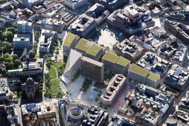 Team Urbis, Statsbygg. Norwegian Government Headquarters. Photo courtesy Team Urbis Statsbygg