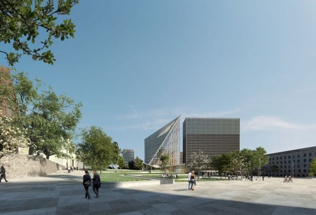 Team Urbis, Statsbygg. Norwegian Government Headquarters. Photo courtesy Team Urbis Statsbygg