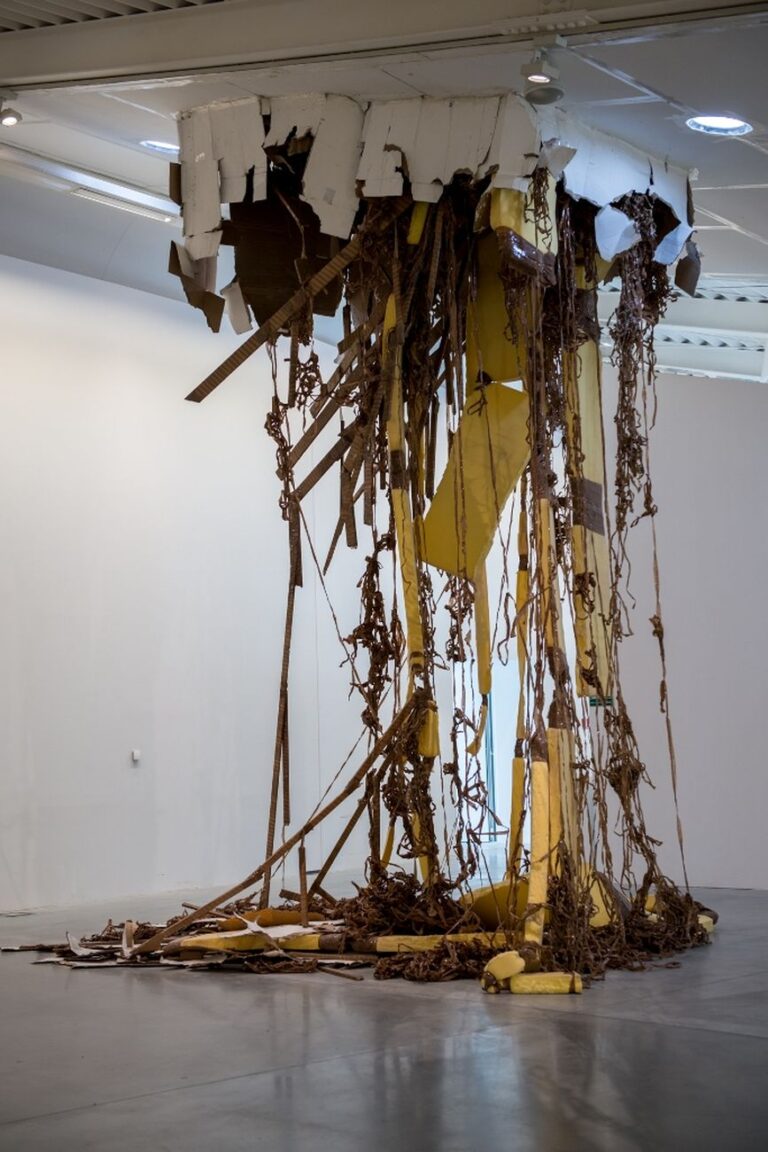 Thomas Hirschhorn, Break Throught (Two), 2016. Comodato della Fondazione Cassa di Risparmio di Prato. Courtesy Centro Pecci. Photo Silvia Bavetta