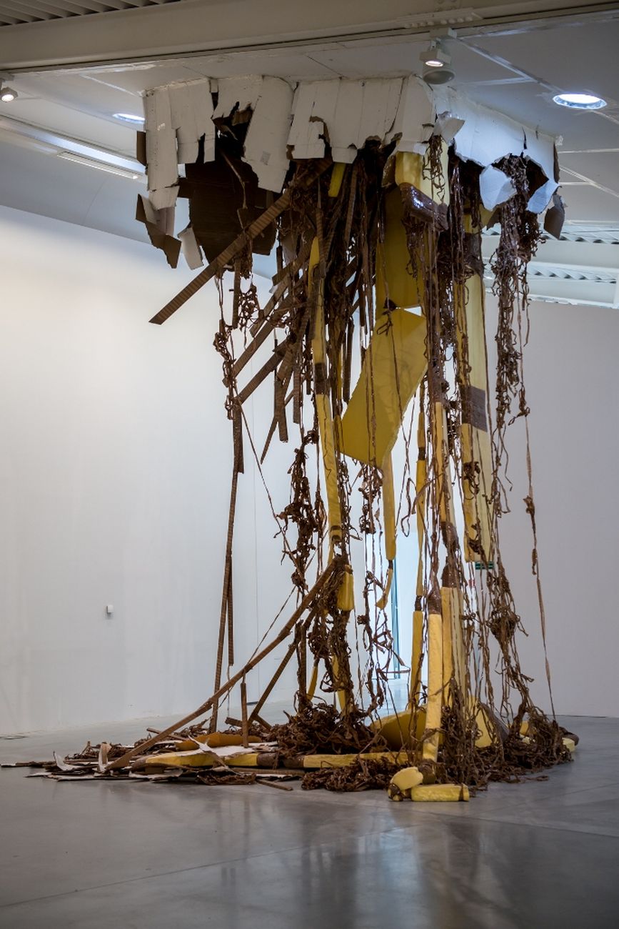 Thomas Hirschhorn Break Throught Two 2016 Comodato Della Fondazione Cassa Di Risparmio Di Prato Courtesy Centro Pecci Photo Silvia Bavetta Artribune