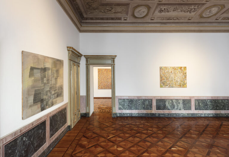 Twombly e Tancredi. Omaggio a Cardazzo. Exhibition view at Galleria Tommaso Calabro, Milano 2018