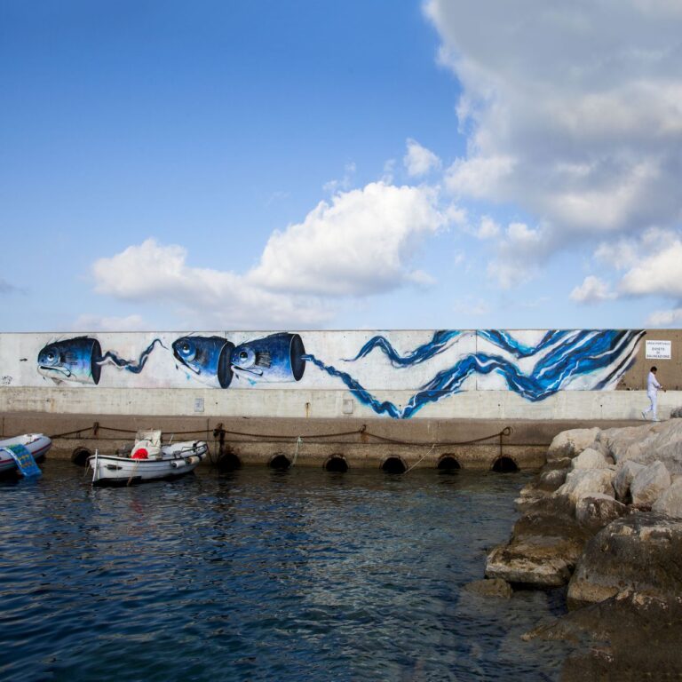 Urto, Blue flow, Isola di Ventotene 2018