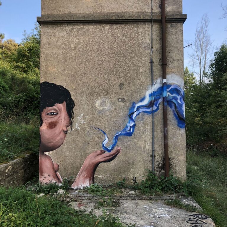 Urto+Jaja, Pachamama & bluenergy, Firenze 2018, particolare