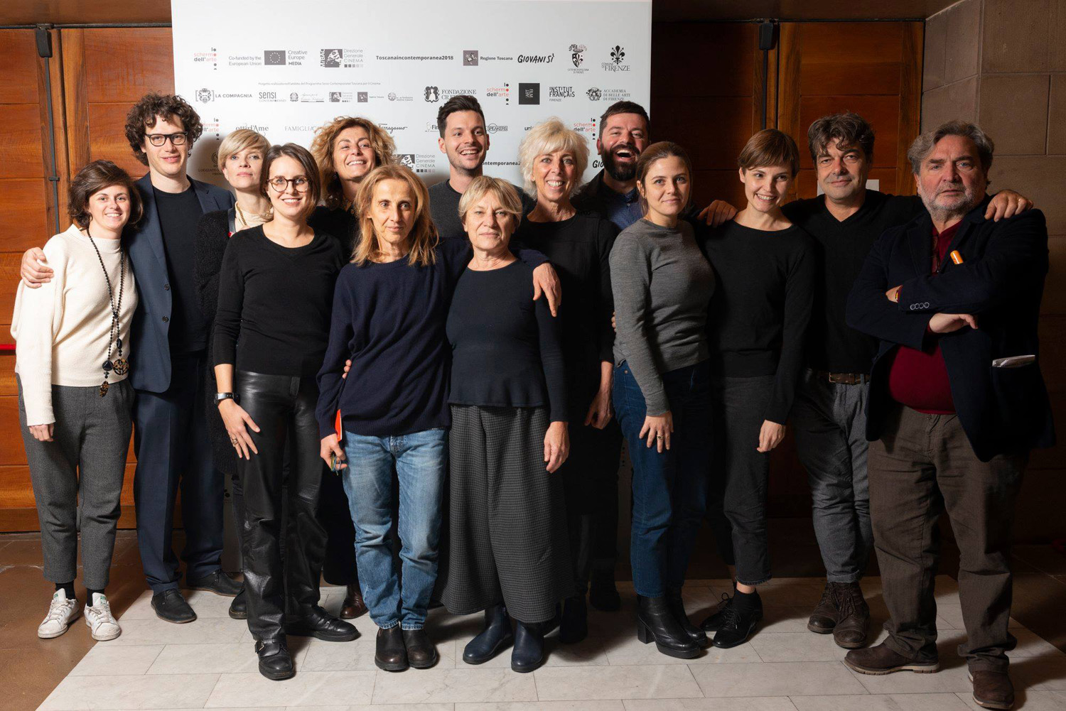  Lo staff de Lo Schermo dell'arte 2018 – Courtesy Camilla Riccò - Lo Schermo dell'arte 