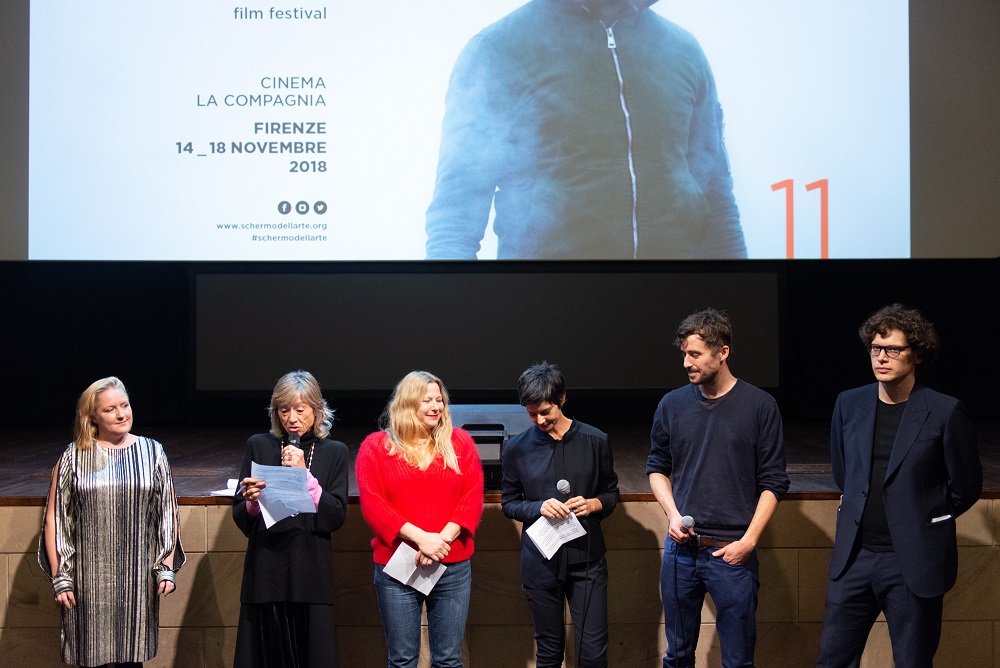 Premiazione Feature Expanded. Art Film Strategies: Floris Schönfeld – Photo by Gianmarco Rescigno – Courtesy Lo Schermo dell'arte