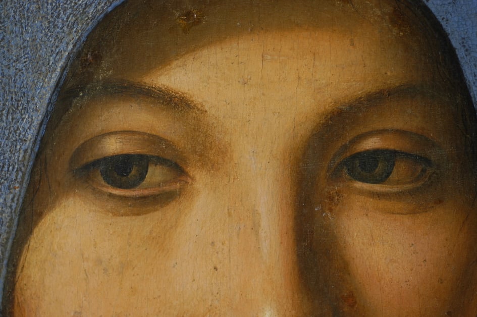 Antonello da Messina, Vergine annunciata, 1475-1476. Tempera e olio su tavola,45 x 34,5 cm. Galleria Regionale della Sicilia di Palazzo Abatellis, Palermo