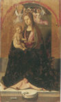 Antonello da Messina, Madonna col Bambino in trono dal Polittico di San Gregorio, 1472-1473. Tempera grassa su tavola 129 x 77 cm. Museo Regionale Messina