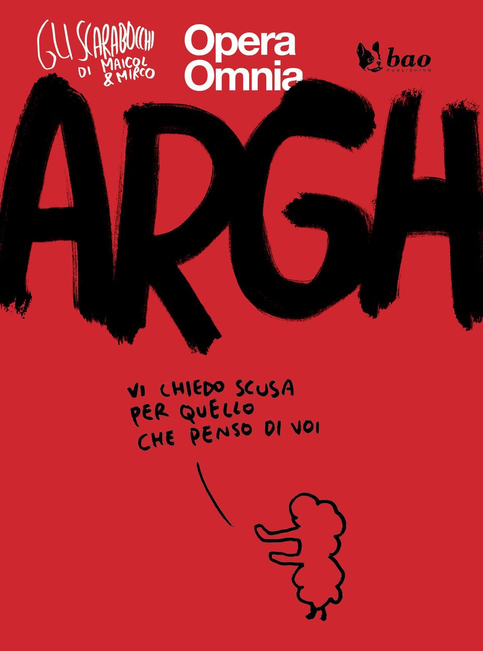 Maicol e Mirco, ARGH (Bao Publishing, 2018). Copertina