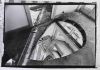 Gordon Matta-Clark, Office Baroque, 1977, Fotografia in bianco e nero stampata su gelatina ai sali d’argento. Courtesy Harold Berg