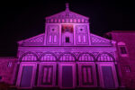 Firenze Light Festival 2018, Basilica di San Miniato al Monte – Foto Courtesy MUS.E Firenze