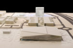 Qatar National Library, Model. Image courtesy OMA