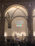 Firenze Light Festival 2018, Loggia dei Lanzi – Foto Courtesy MUS.E Firenze