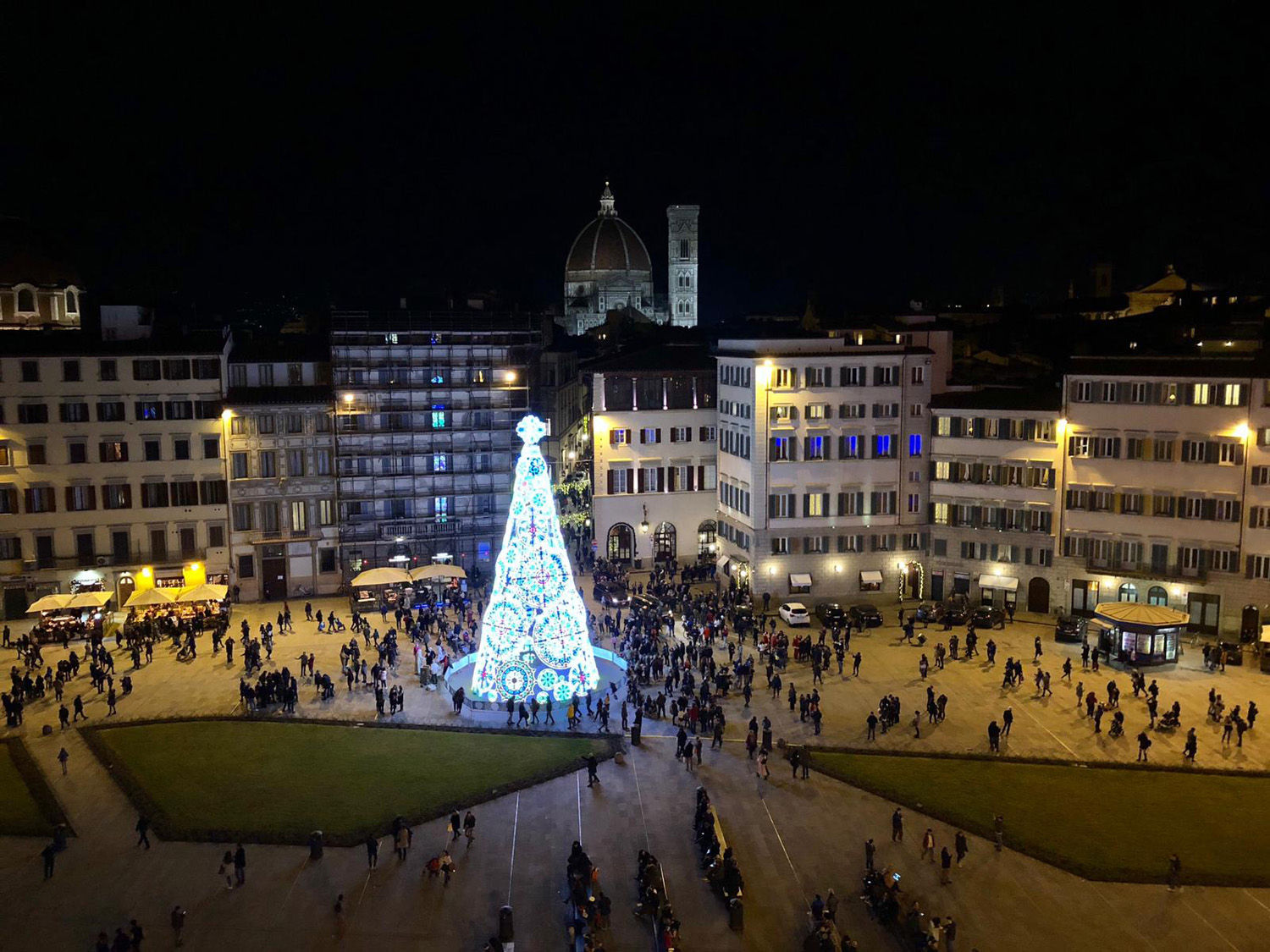 Firenze Light Festival 2018, Piazza Santa Maria Novella – Foto Courtesy MUS.E Firenze