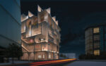 Night Rendering, BeMA: Beirut Museum of Art, designed by WORKac