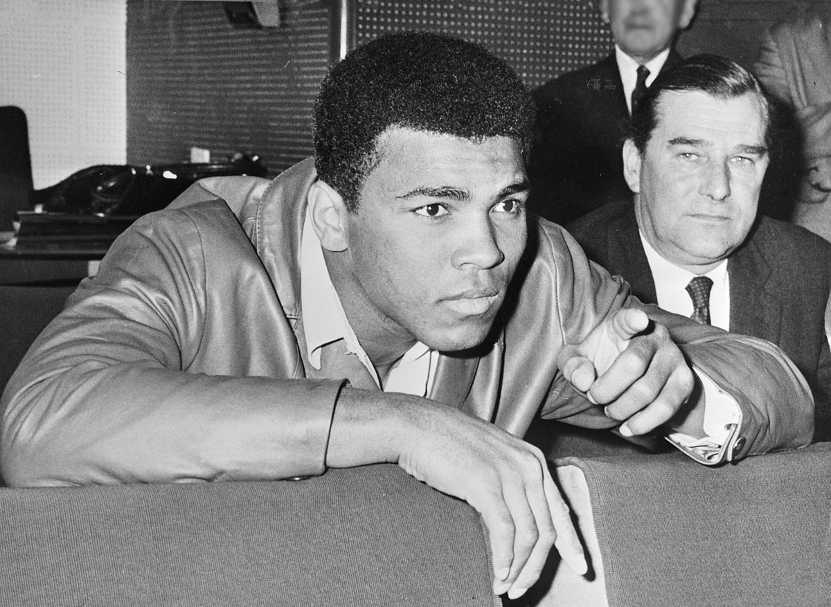 Muhammad Ali, 1966, fonte Dutch National Archives, The Hague, Fotocollectie Algemeen Nederlands Persbureau (ANEFO), 1945-1989