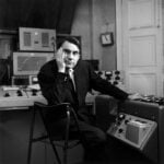 Le compositeur Pierre Schaeffer en 1961 ©Robert Doisneau Gamma Rapho