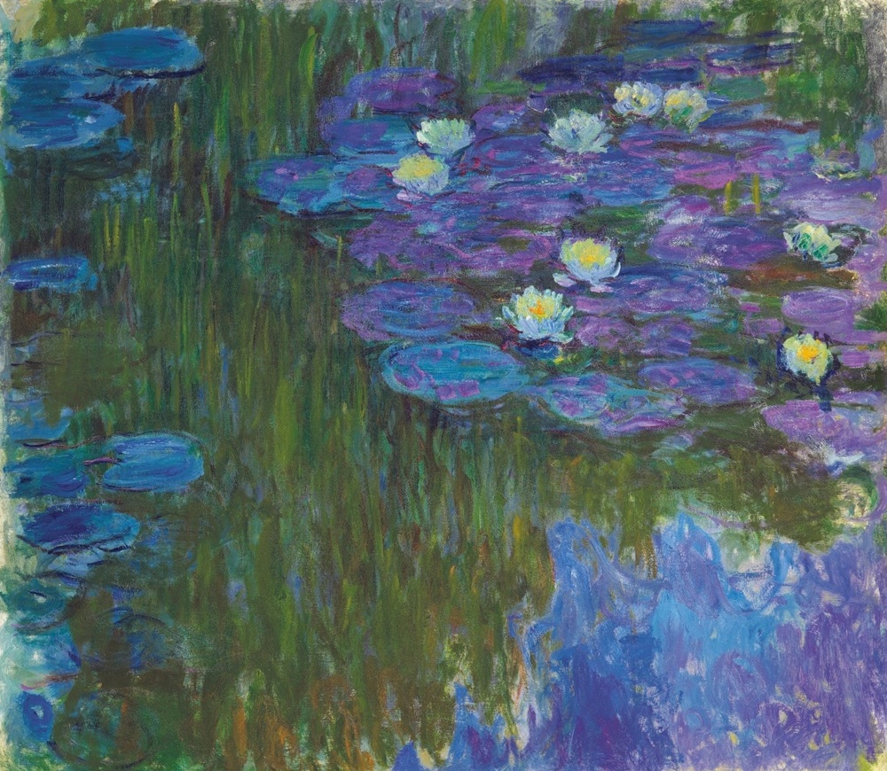 Claude Monet, Nymphéas en fleur, 1914-17. Christie's, The Collection of Peggy and David Rockefeller: 19th and 20th Century Art, Evening Sale, New York, 8 maggio 2018, $ 84,687,500. Courtesy Christie's Images Ltd 2018