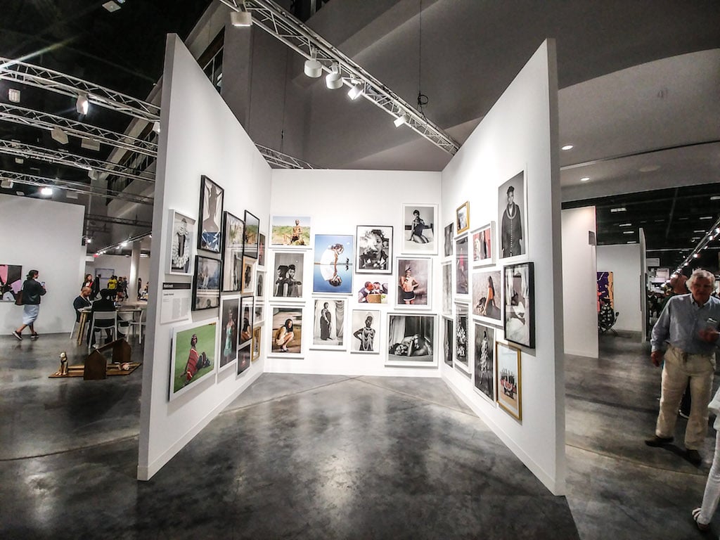 Lo stand di Stevenson ad Art Basel Miami Beach 2018