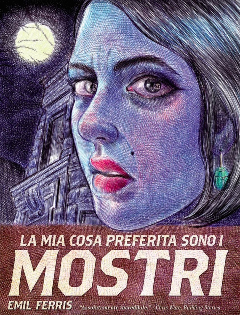 Emil Ferris, La mia cosa preferita sono i mostri (Bao Publishing, 2018). Copertina