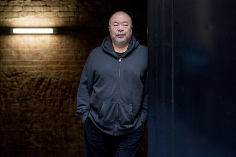 Ai Weiwei creates Flag to mark, 70th anniversary of declaration of human rights credits Camillla Greenwel