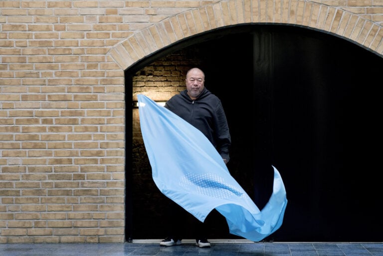 Ai Weiwei creates Flag to mark, 70th anniversary of declaration of human rights credits Camillla Greenwel