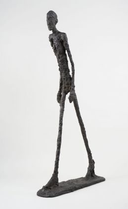Alberto Giacometti, Homme qui marche I, 1960. Fondation Giacometti, Paris © Succession Alberto Giacometti VEGAP, Bilbao 2018