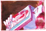 Aldo Di Gennaro, Autoerotismo femminile 1, illustrazione per Salve, anni '80