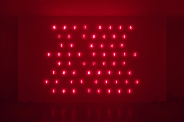 Alfredo Jaar, What need is there to weep over parts of life? The whole of it calls for tears, 2018, dettaglio. Courtesy l’artista & Galleria Lia Rumma, Milano Napoli. Photo credit © Maki Ochoa
