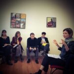 AltroVE. Prima riunione di progetto (Cristiano Focacci Menchini, Fabio de Meo, Beatrice Gelmetti, Beatrice Alici)