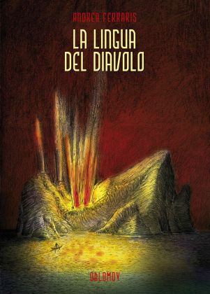 Andrea Ferraris – La lingua del diavolo (Oblomov Edizioni, Quartu Sant'Elena 2018). Copertina