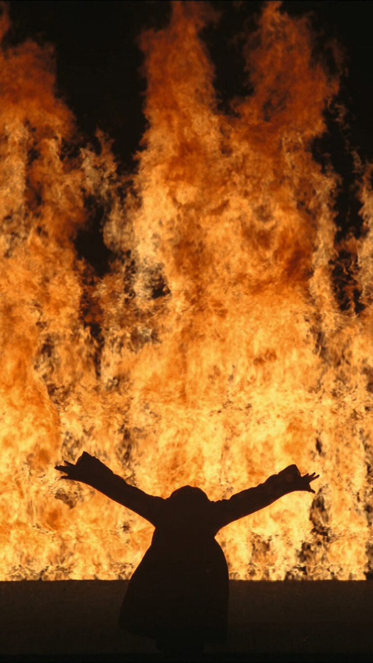 Bill Viola, Fire Woman, 2005, Courtesy Bill Viola Studio Photo Kira Perov