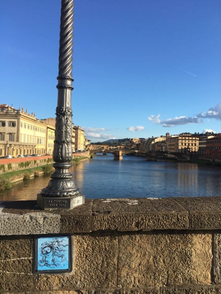 Blub, Ponte alla Carraia, Firenze, novembre 2016