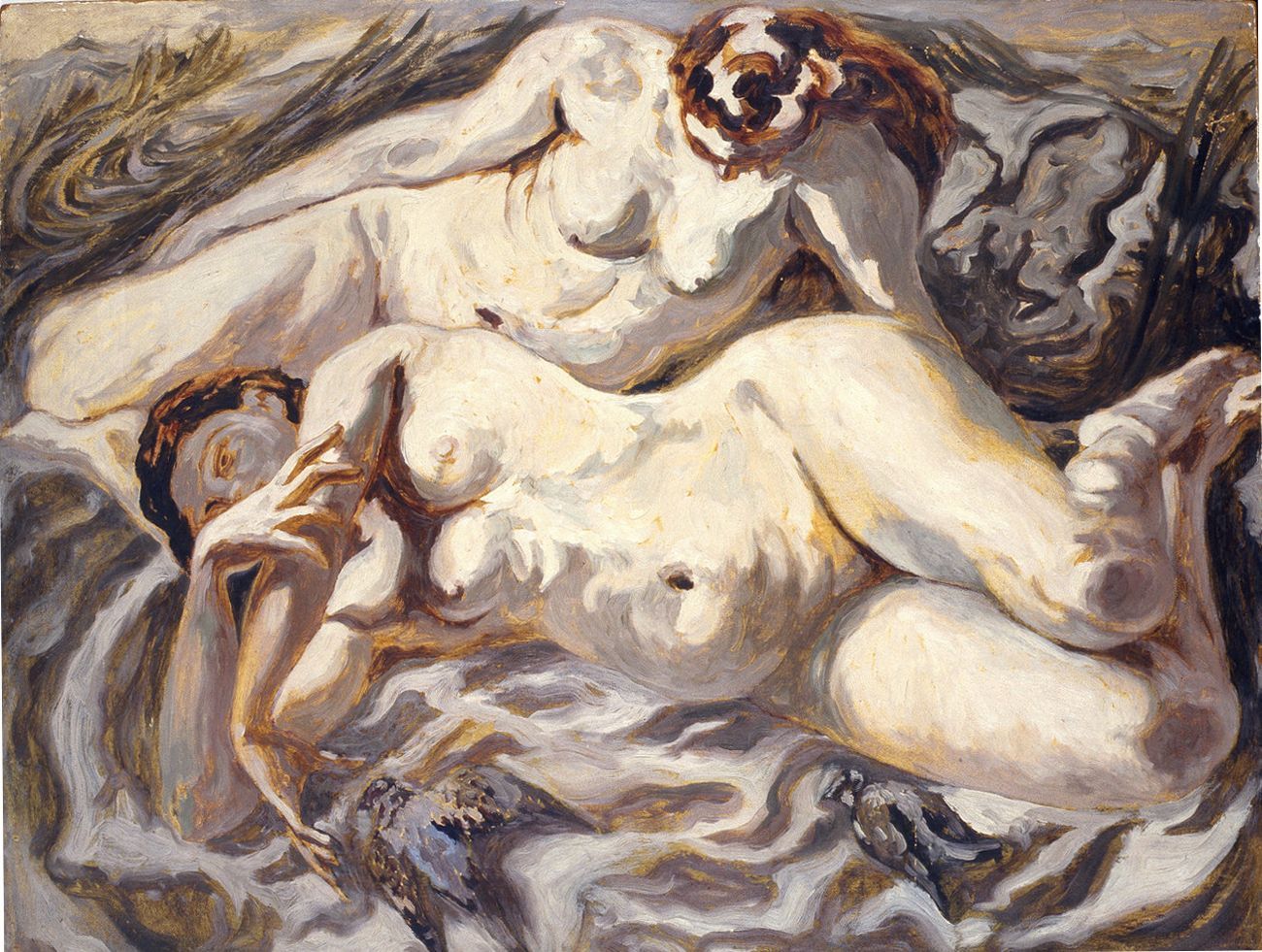 Carlo Levi, Due nudi, 1940 © Riccardo Lodovici. Courtesy Carlo Levi Fondazione, Roma