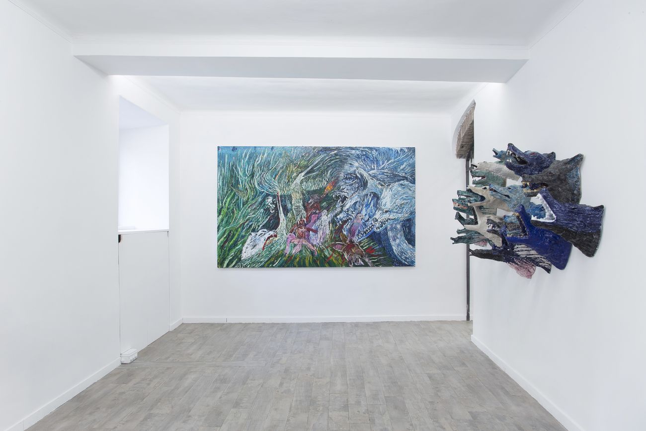 Cristiano Carotti. Stessa spiaggia, stesso mare. Installation view at White Noise Gallery, Roma 2018
