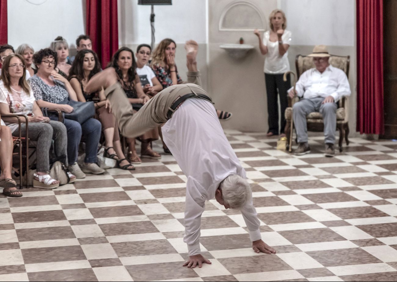 Dance Well, Oro. L’arte di resistere. Photo Riccardo Panozzo Festival BMotion, Bassano del Grappa 2018